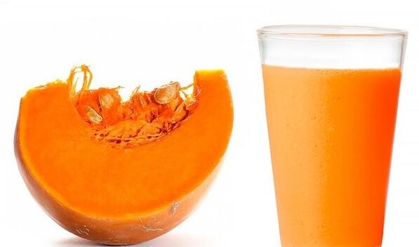 Jugo de calabaza para potenciar